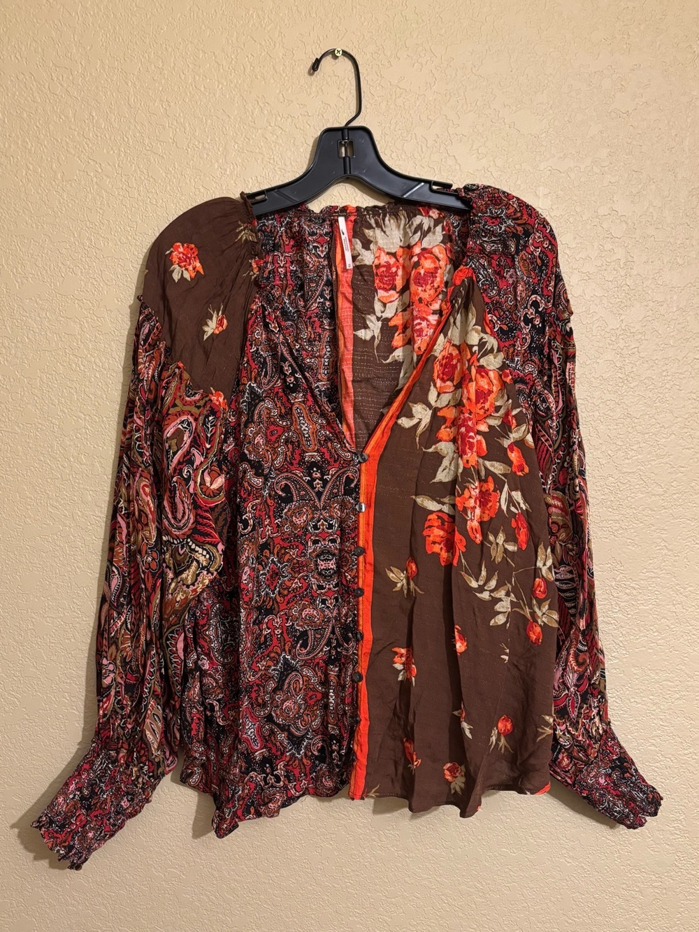Free People women’s Gemini Blouse sz M